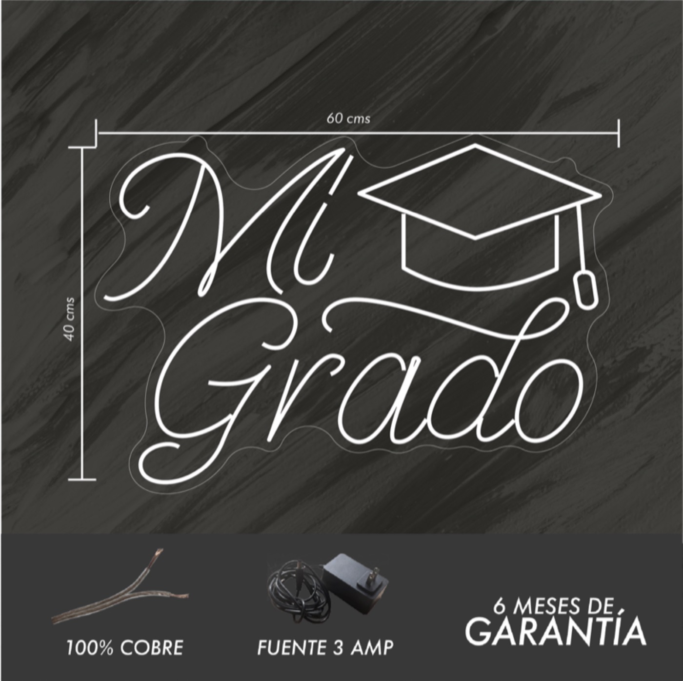 Mi Grado REF3 estilo A - medidas
